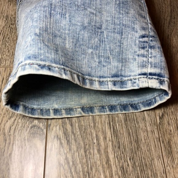 31/32 Mens Buffalo Straight Stretch Light Wash - Picture 8 of 11